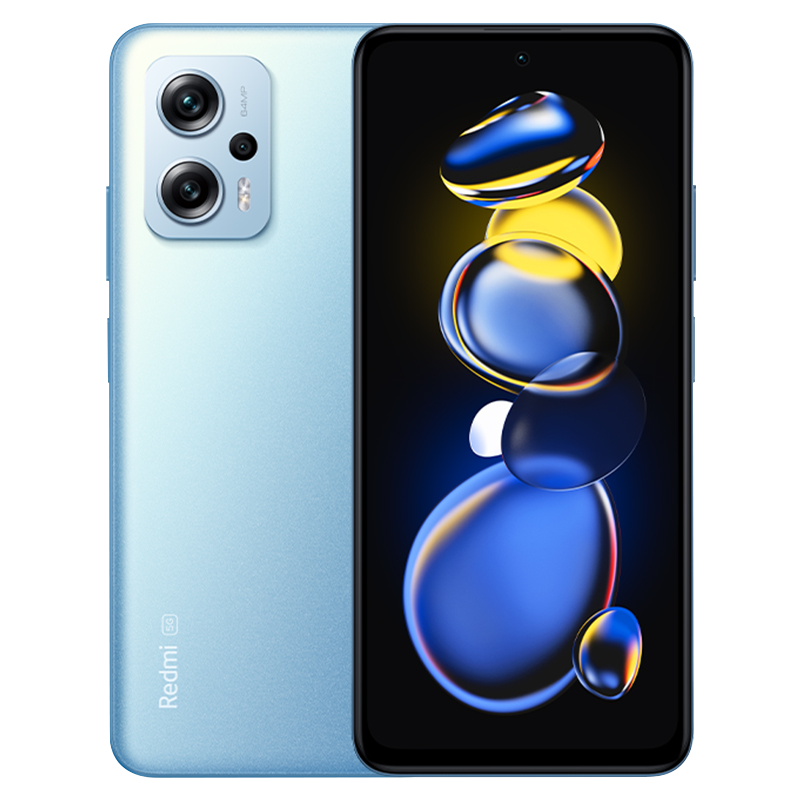 Redmi Note11 T Pro 6GB+128GB 时光蓝 天玑8100 144HzLCD旗舰直屏 67W快充 5G智能手机