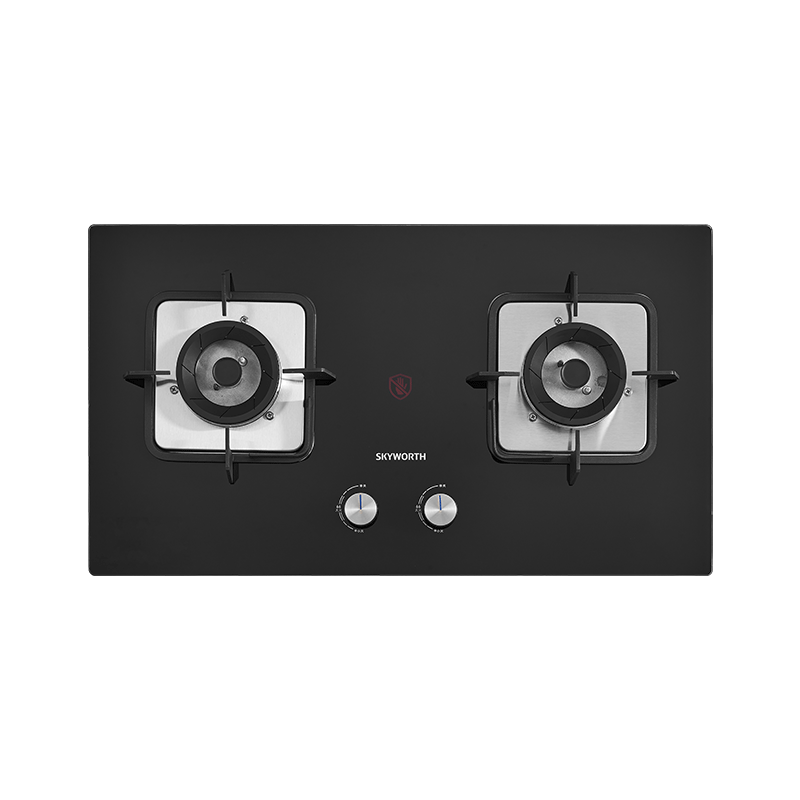 创维(Skyworth)燃气灶双灶具 5.2KW大火力家用猛火台式灶双灶炉具煤气灶不锈钢灶台JZT-Z2165(天然气)