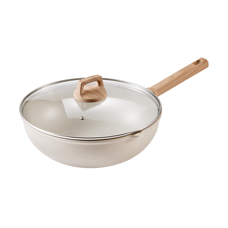 苏泊尔(SUPOR)星星石轻铸炒锅.酷石II32cm 电磁炉煤气灶通用 EC32LBP01