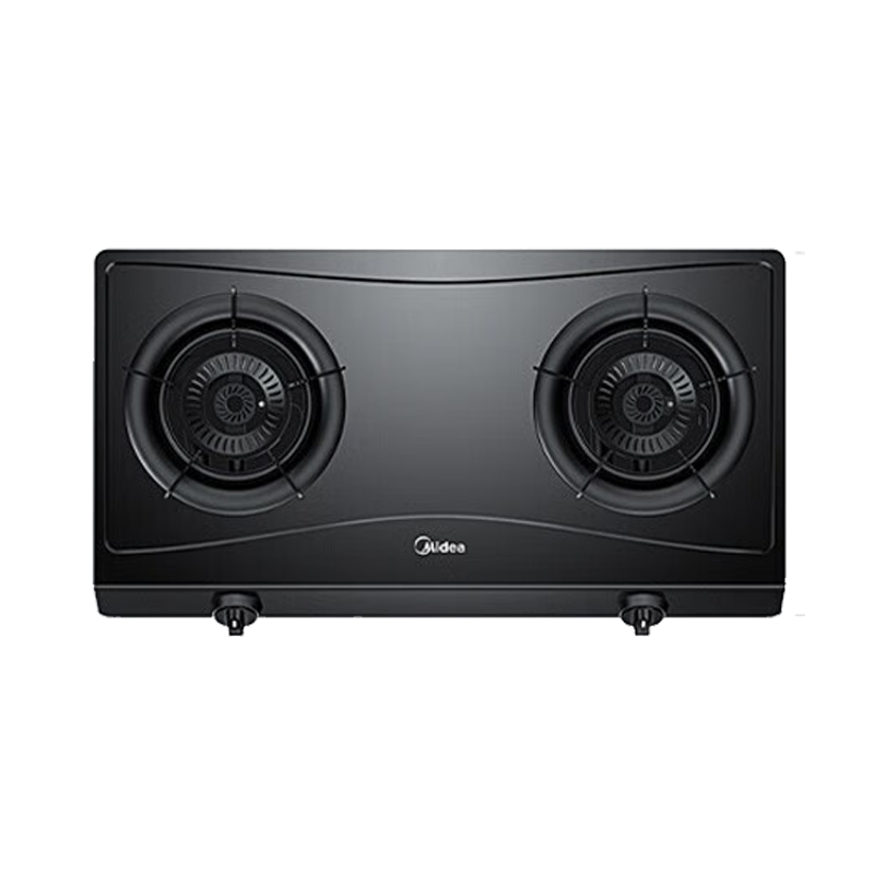 美的(Midea)台式嵌入式燃气灶天然气双灶大火力灶具家用4.8kw猛火灶灶台双眼燃气灶双灶炉具T3液化气