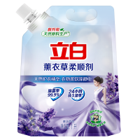 立白薰衣草柔顺1升袋装护衣柔软去静电持久留香