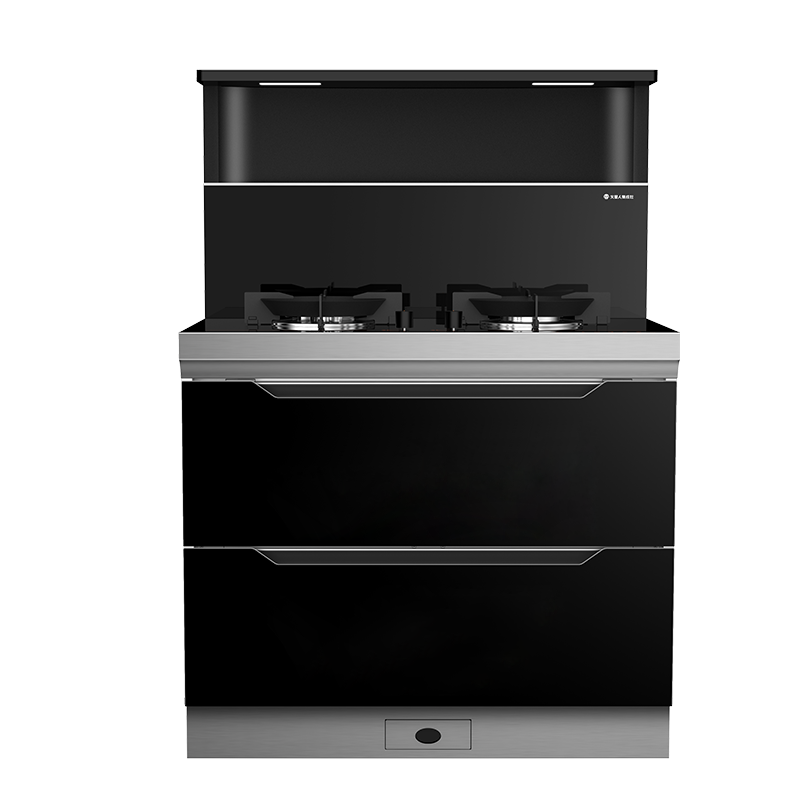 火星人ET25BX天然气左排烟消毒柜款集成灶侧吸抽油烟机烟灶套装