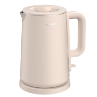 九阳(Joyoung)电水壶家用1.5L低音烧水壶自动断电食品级304双层钢杯体开水煲K15-F12