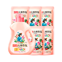 立白大师香氛洗衣液1kg+100g*5袋持久留香护色柔顺洁净