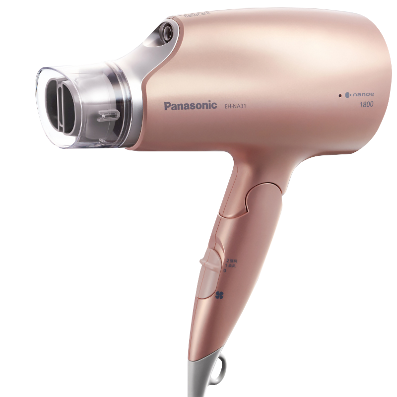 松下(Panasonic)吹风机家用恒温滋润护发冷热电吹风便携折叠式纳米水离子NA31 NA3B/NA3C线下同款