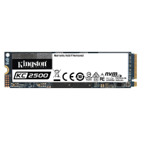 金士顿(Kingston) 2TB SSD固态硬盘 M.2 2280接口(NVMe协议) 四通道PCIe KC2500系列2000GB 96层 3D NAND 游戏高性能 五年质保