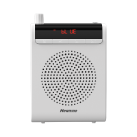 纽曼扩音器 K82黑色 有线版教师教学用小蜜蜂腰挂便携式大功率长续航大音量耳麦讲解员话筒导游喊话器
