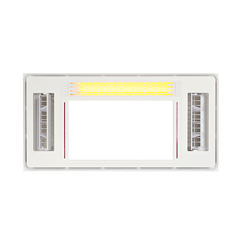 XIGR王牌 智能电器 浴霸(无界6号白)安全速热 强劲双核取暖浴霸卫生间 多功能浴室暖风机