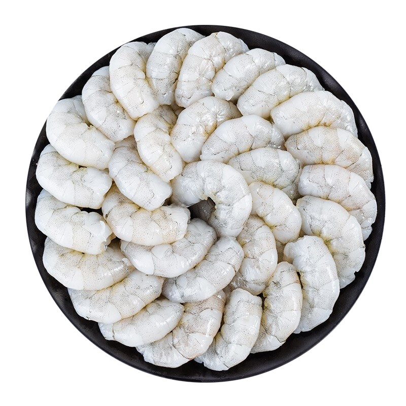 好拾味 国产大号青虾仁约50-60只去冰净重350g/袋*3 活剥去虾线冷冻生鲜虾类 海鲜水产