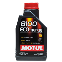 MOTUL摩特 全合成润滑油 8100 ECO nergy 5W-30 A5/B5 SL 1L