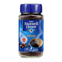 麦斯威尔进口咖啡香醇黑咖啡无奶苦味速溶咖啡粉100g2瓶装