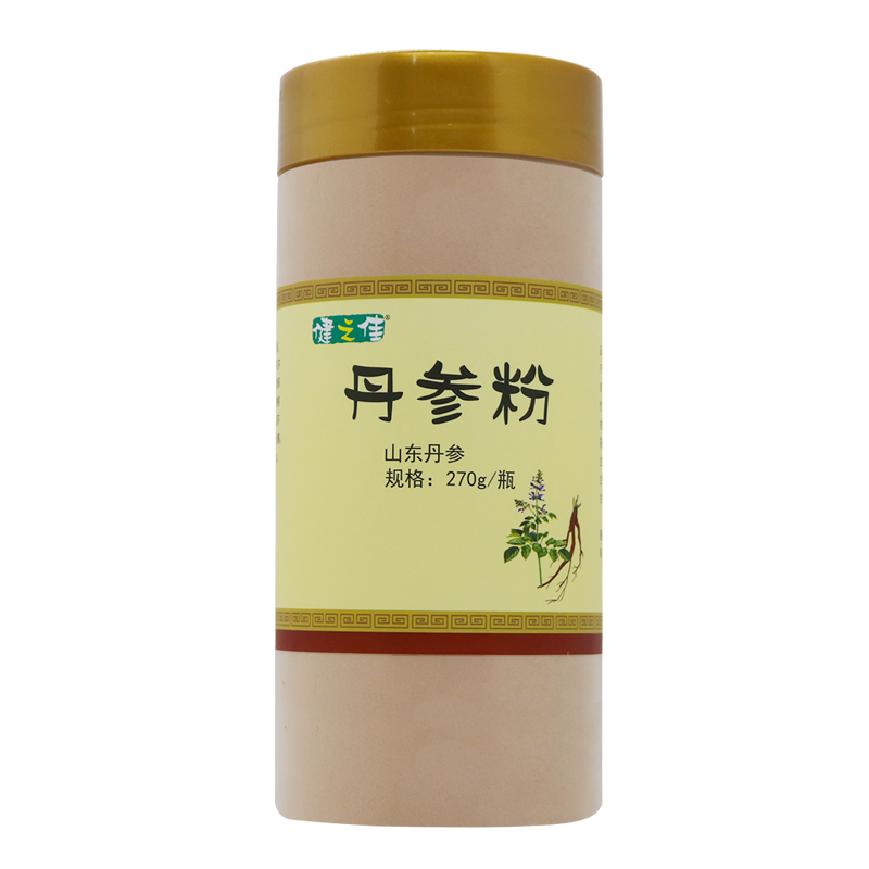 健之佳 丹参粉 270g/瓶 山东丹参