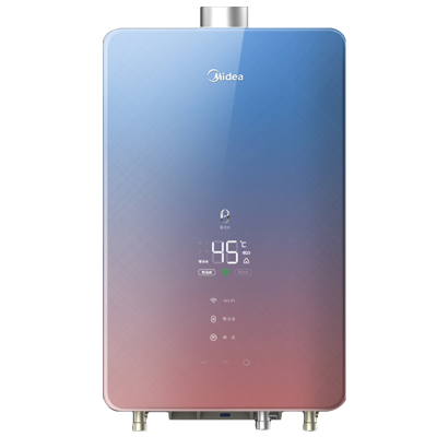 Midea/美的 13升燃气热水器零冷水 家用卫生间洗澡沐浴 智能家电 天然气 恒温 JSQ25-TX7