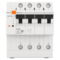 Mantunsci曼顿科技S3-TNLC(D) 4P智慧微断380V 32A/63A/80A/100A