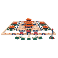 亿童炫彩建构 积木拼搭 儿童玩具 3-6岁益智积木玩具