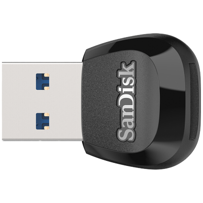 闪迪(SanDisk) 移动伴侣 USB 3.0 microSD 读卡器(SDDR-B531)小卡手机TF卡专用读卡器