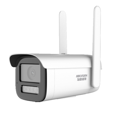 海康威视4G智能警戒200万筒型网络摄像机+128G内存 高清监控器 监控摄像头室内外网络摄像机户外探头安防设备