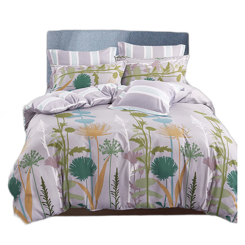 天琴 岁月静好时韵贵妃绒套件双人床上用品四件套TQ-T115