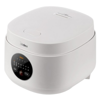 美的(Midea)电饭煲 家用3L方形智能可预约简约电饭锅2/3/4人煮饭锅MB-FB30M161 象牙白
