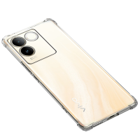 BOEEK 适用于vivo S17 Pro手机壳s17E气囊防摔s17透明软壳S17pro简约男女个性全包镜头保护套