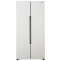 松下冰箱(Panasonic) NR-TB57BPA-W 570升 对开门冰箱双开门家用变频除菌大容量白色电冰箱