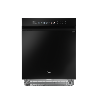 美的(Midea)14套家用嵌入式全自动洗碗机S55变频热风烘干Ag+抑菌四星级消毒除菌智能WIFI