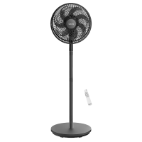 美的(Midea)电风扇SAG30KR家用落地扇台地两用遥控大风力摇头节能七叶电扇可定时易拆洗广角送风SAG30KR 黑