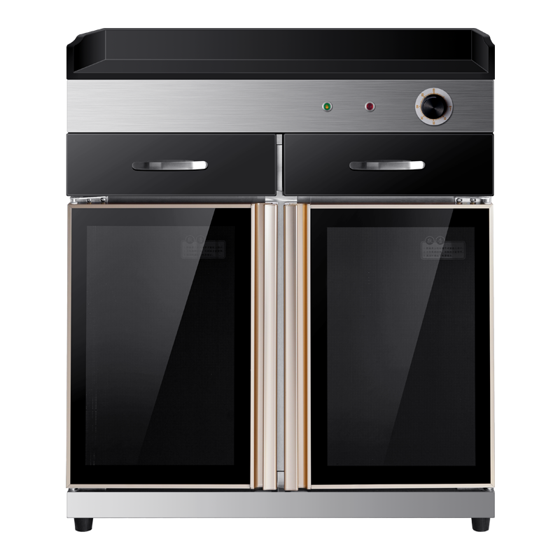 纳柏顿 580-C1茶水消毒柜商用家用红外线臭氧餐厅饭店碗筷茶杯消毒碗柜茶水柜配餐柜
