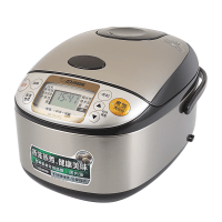 象印(ZO JIRUSHI)电饭煲NS-TSH10C 微电脑定时电饭锅3L家用带蒸笼底盘加热 4-6人份