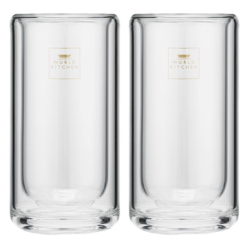 康宁 晶奢双层玻璃杯两件组 WK-JSSC2/KZ/JY