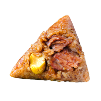 [七龙竹]嘉兴竹筒蛋黄鲜肉粽120g*8只 正宗手工大粽子端午粽子