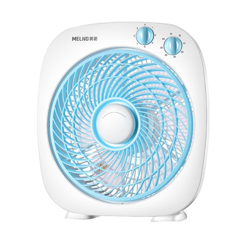 MeiLing/美菱电风扇家用转页扇强力台式机械款定时 MFZ-251TM(蓝色)