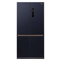 松下(Panasonic)NR-W591CG-B 575升宽幅变温超薄嵌入式大容量十字对开门冰箱 微冻保鲜 静怡蓝