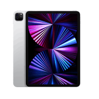 2021款Apple ipad pro 12.9寸苹果平板电脑 256GB 5G插卡版 银色 海外版(语言可选中文)