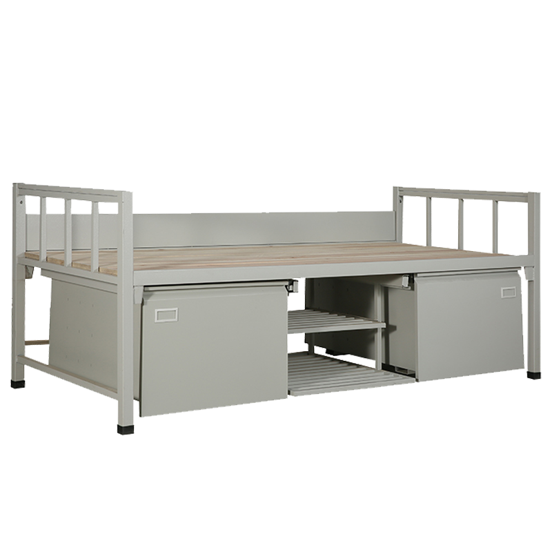 峰汇园钢制单人床含柜