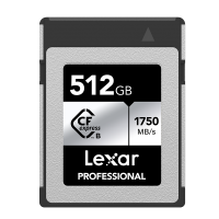 雷克沙(Lexar)256GB高端相机存储卡CFexpress Type-B内存卡读1750MB/s 写1300MB/s