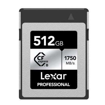 雷克沙(Lexar)256GB高端相机存储卡CFexpress Type-B内存卡读1750MB/s 写1300MB/s