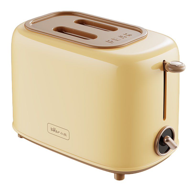 小熊(Bear)多士炉 面包机 烤面包机家用双面加热烘烤全自动小型早餐三明治吐司机土司机 烤面包片机 DSL-C02W1