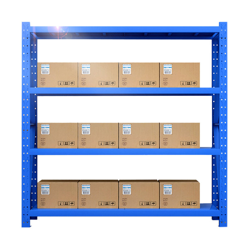 峰汇园承重200kg货架置物架钢制货架蓝色主架长150宽50高200CM