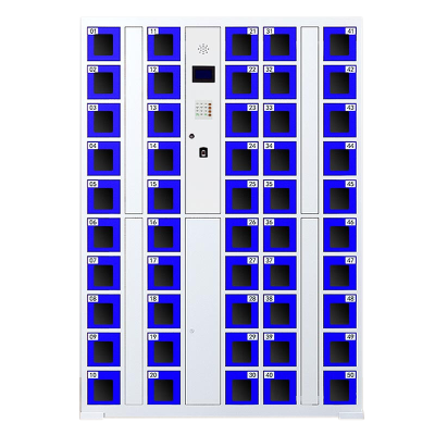 峰汇园智能手机柜存放柜充电柜存包柜储物柜50门充电透明款