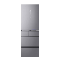 松下 NR-ZE422TX-S 435升多门冰箱 APP智控 智能语音 微冻保鲜 自动制冰 风冷无霜 玻璃面板