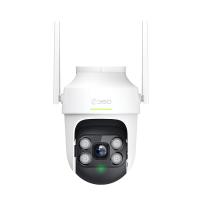 360监控摄像头室外防水6Pro家用监控户外版i连接智选摄像机360度全景无死角球机+64G卡+延长线+读卡器+警示牌