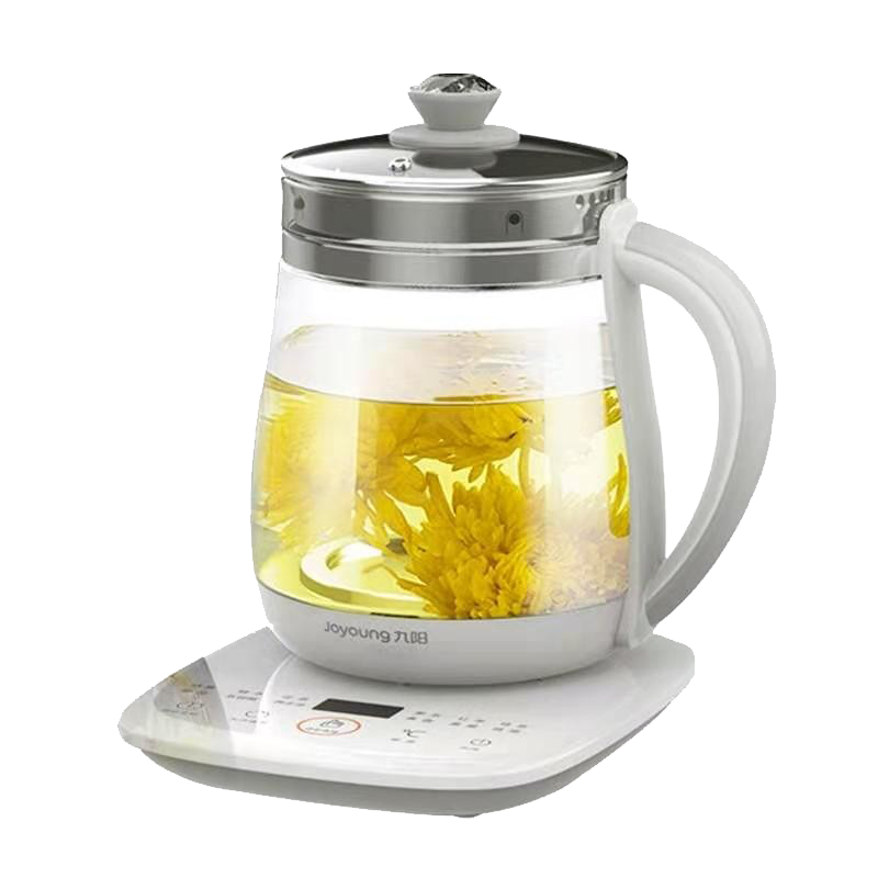 九阳(Joyoung)养生壶 煮茶壶煮茶器煎药壶迷你玻璃花茶壶电热水壶1.5升 DGD1506BQ