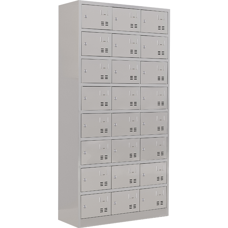 臻远 不锈钢304存储柜储物柜 24门更衣柜