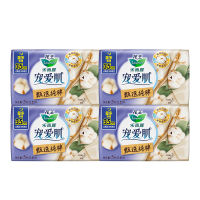 乐而雅(laurier)花王乐而雅宠爱肌甄选纯棉丝薄35cm护翼型卫生巾_5片*4