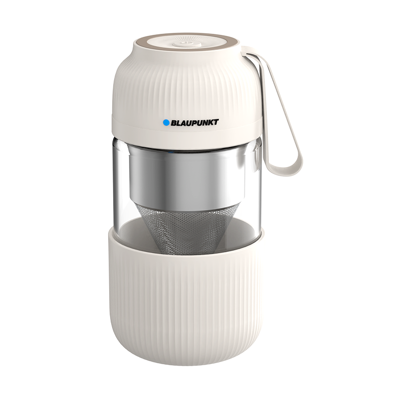 蓝宝(BLAUPUNKT)榨汁杯无线充电迷你果汁杯小型便携式果汁机家用水果机榨汁机卡其色