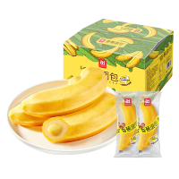 a1香蕉面包(纸盒)360g(6个)苏宁宜品蛋糕早餐代餐食品儿童手撕小口袋面包西瓜网红零食小吃点心礼包