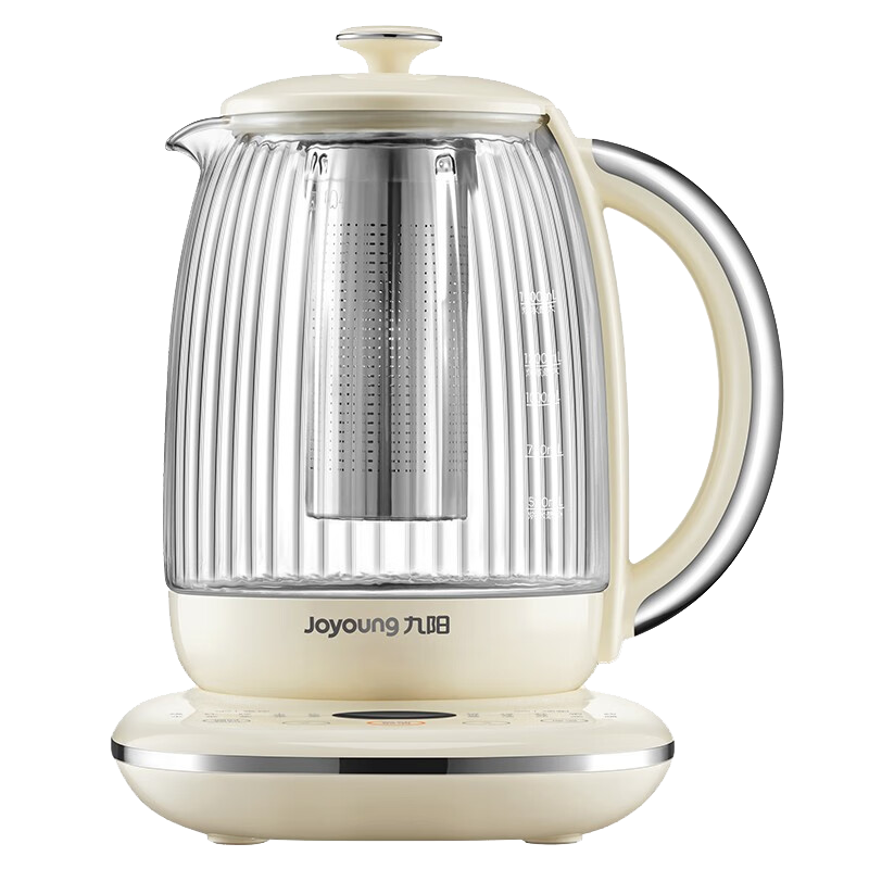 九阳(Joyoung)养生壶一人办公室煮茶器多功能花茶养生壶小型家用1.5L电热烧水壶恒温电开水壶K15D-WY166