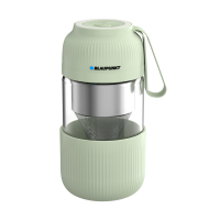 蓝宝(BLAUPUNKT)榨汁杯无线充电迷你果汁杯小型便携式果汁机家用水果机榨汁机薄荷绿