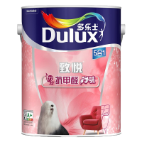 多乐士(Dulux)致悦竹炭抗甲醛净味5合1 油漆涂料 内墙乳胶漆 墙面漆 A8146